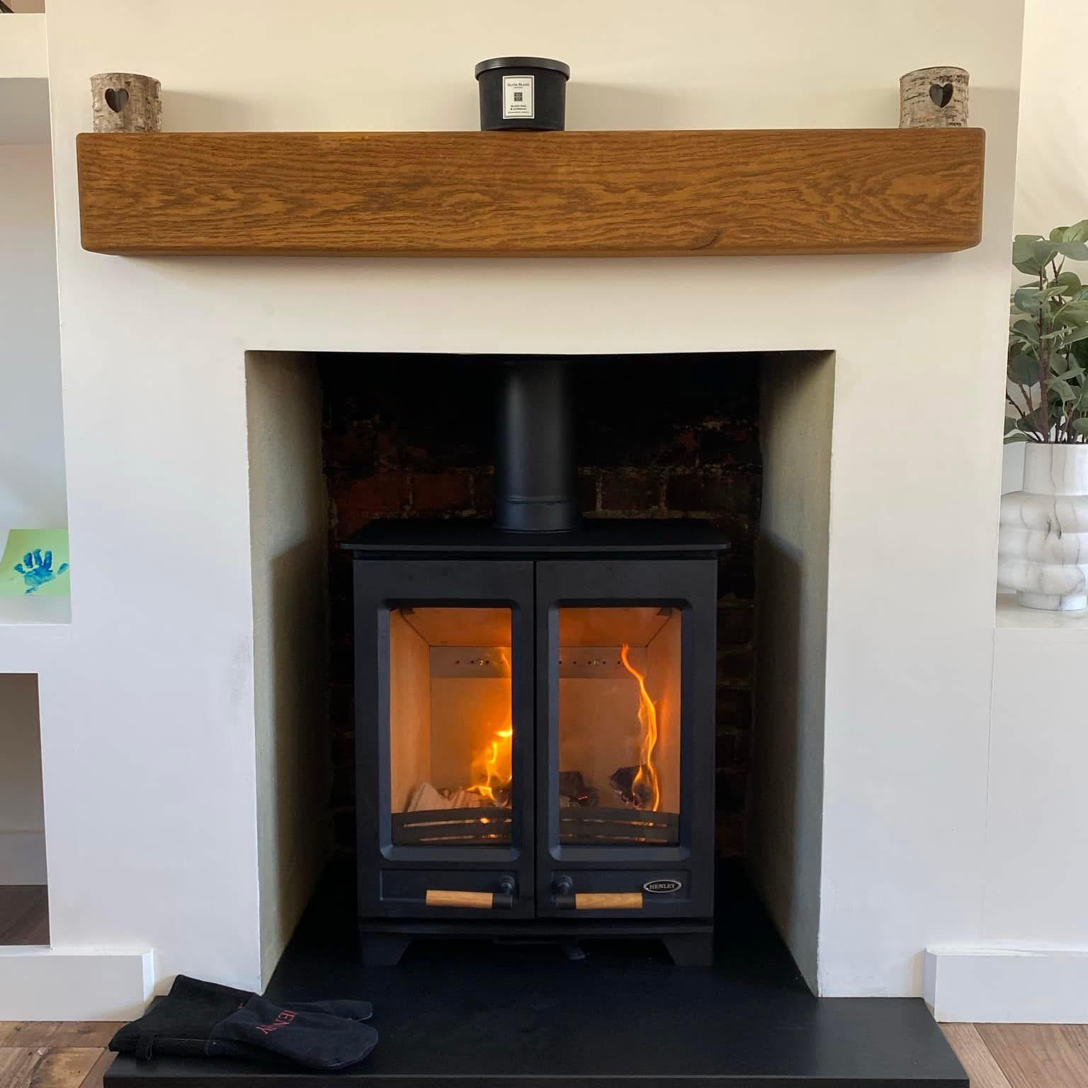 Inglenook stove, Hertford Heath